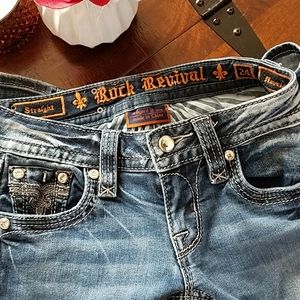 Rock Revival Novela Straight Cut Jean